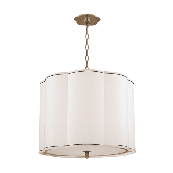 Sweeny 4 Light Pendant-Hudson Valley-HVL-7920-AGB-PendantsAged Brass-2-France and Son