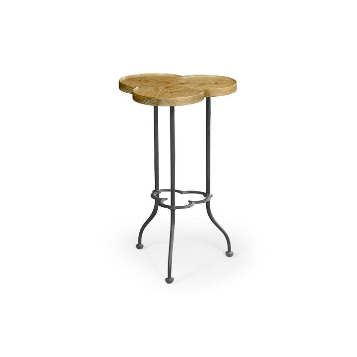 Trefoil Lamp Table-Jonathan Charles-JCHARLES-491161-LMC-Side TablesLimed Chestnut-6-France and Son