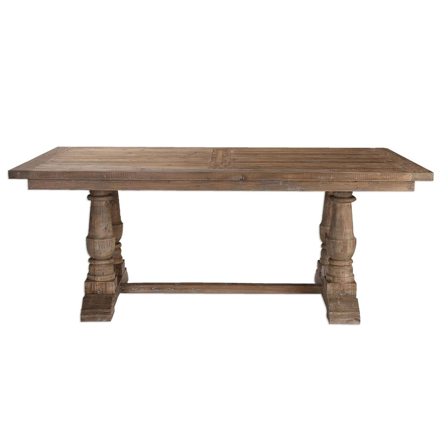 Stratford Salvaged Wood Dining Table-Uttermost-UTTM-24557-Dining Tables-1-France and Son