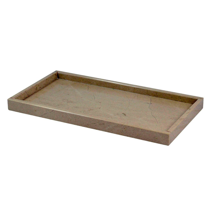 Myrtus Collection Large Amenity Tray-Marble Crafter-MC-BA02-72VB-TraysVerona Beige-6-France and Son