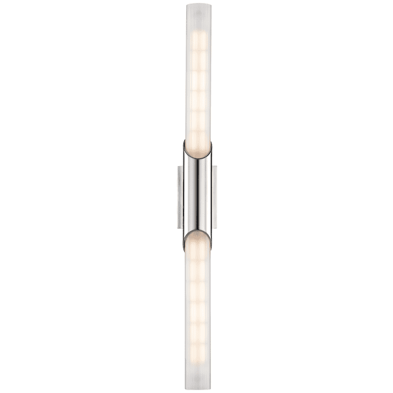 Pylon 2 Light Wall Sconce Polished Chrome-Hudson Valley-HVL-2142-PC-Wall Lighting-1-France and Son