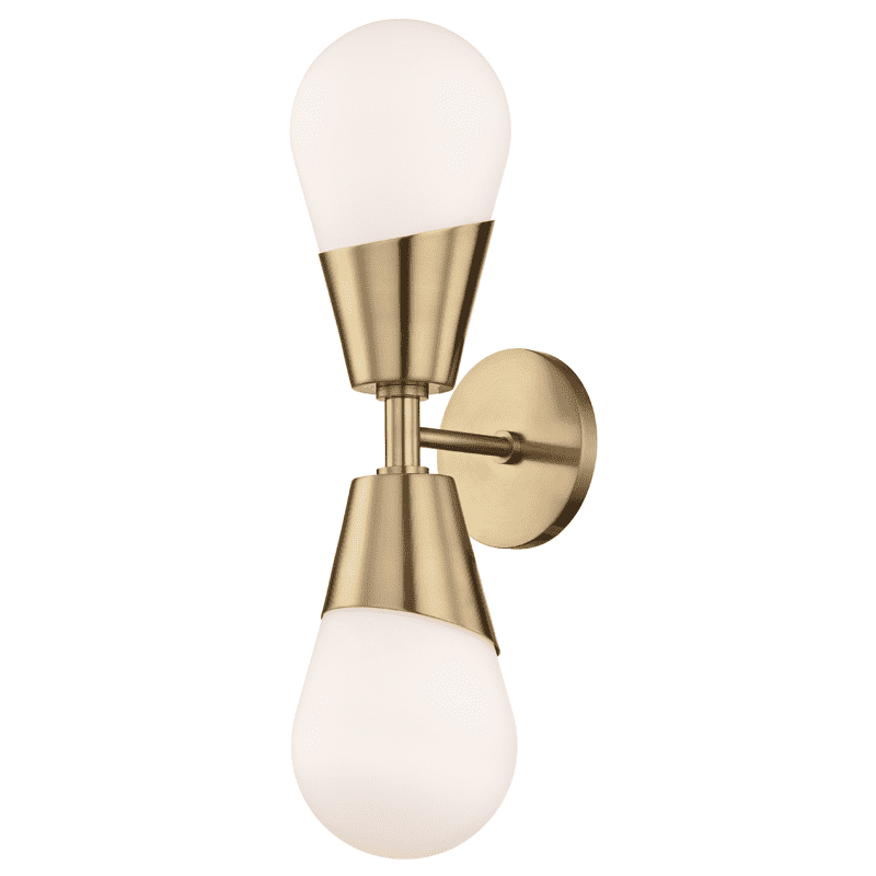 Cora 2 Light Wall Sconce-Mitzi-HVL-H101102-AGB-Wall LightingAged Brass-1-France and Son