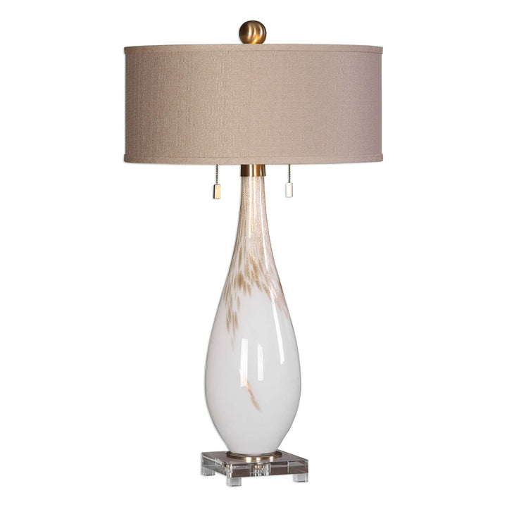 Cardoni Glass Table Lamp-Uttermost-UTTM-27201-Table LampsWhite-1-France and Son