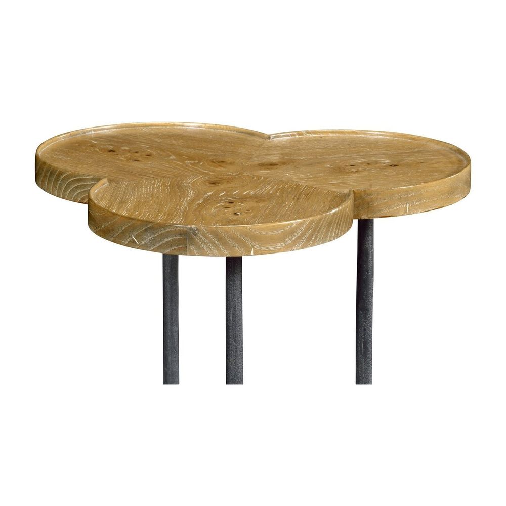 Trefoil Lamp Table-Jonathan Charles-JCHARLES-491161-LBC-Side TablesLight Brown Chestnut-8-France and Son