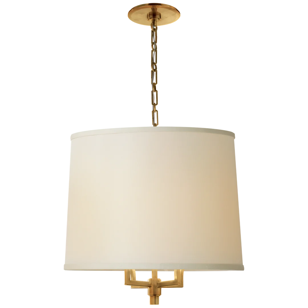 Wenny Large Hanging-Visual Comfort-VISUAL-BBL 5030SB-L-ChandeliersSoft Brass-3-France and Son