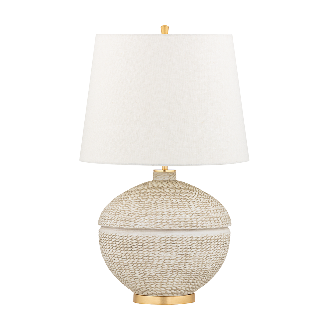 Katonah 1 Light Table Lamp-Hudson Valley-HVL-L1516-GL-Table Lamps-1-France and Son