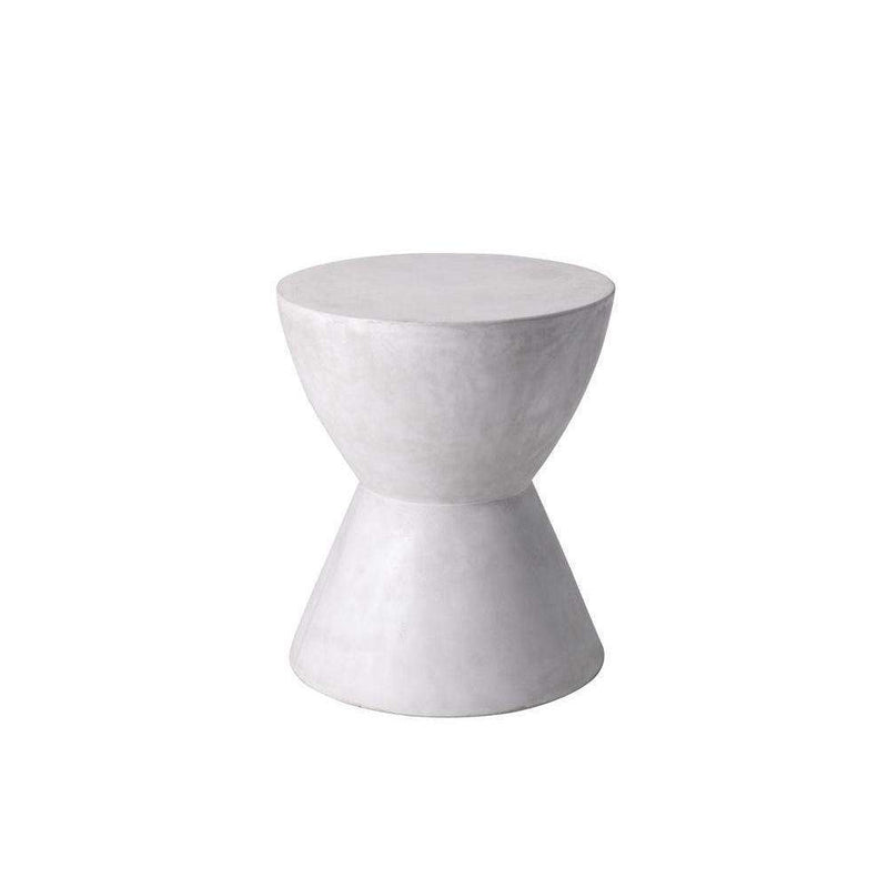 Logan End Table White by Sunpan Side Tables SUNPAN58016 France & Son