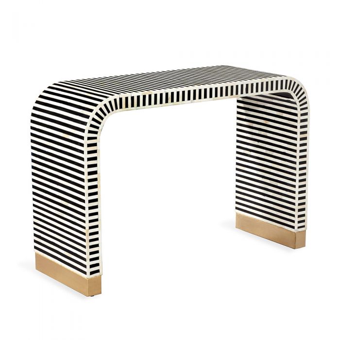 Beacon Console Table-Interlude-INTER-139042-Console TablesBlack-4-France and Son