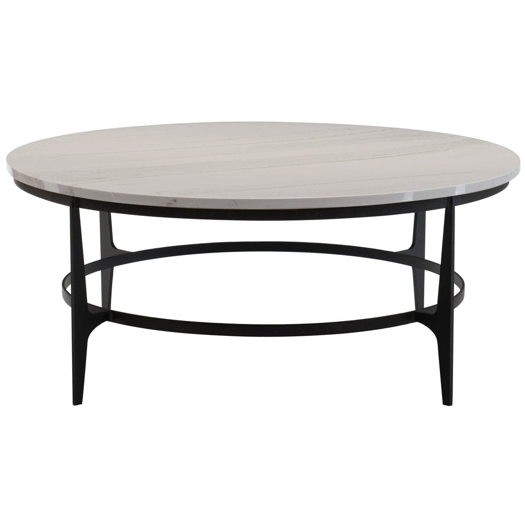 Avondale Round Metal Cocktail Table-Bernhardt-BHDT-470015-Coffee Tables-3-France and Son
