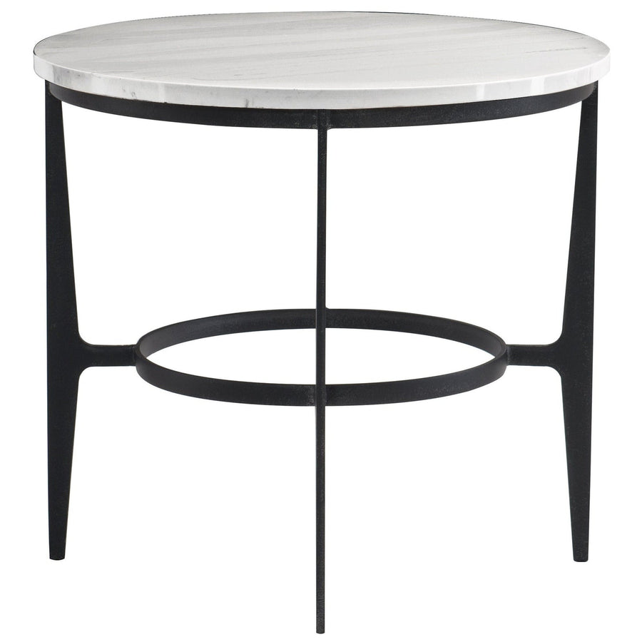 Avondale Round Metal End Table-Bernhardt-BHDT-470121-Side Tables-1-France and Son