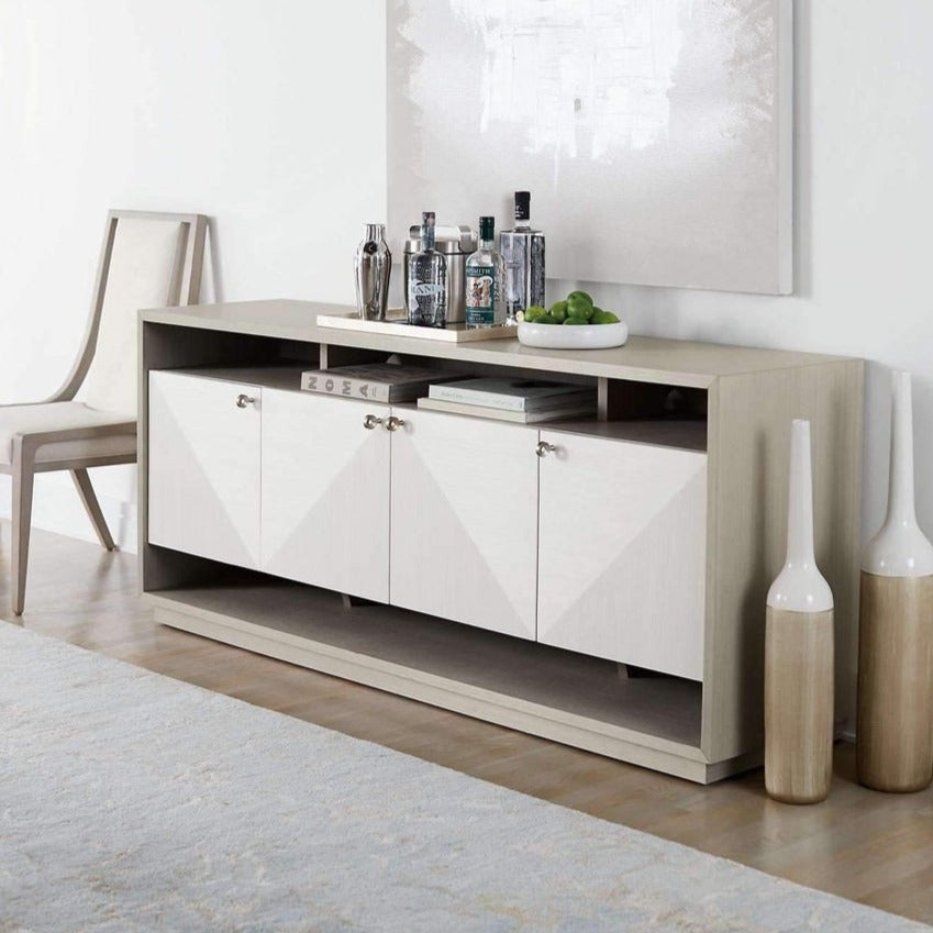 Axiom Entertainment Console-Bernhardt-BHDT-381870-Media Storage / TV Stands-2-France and Son