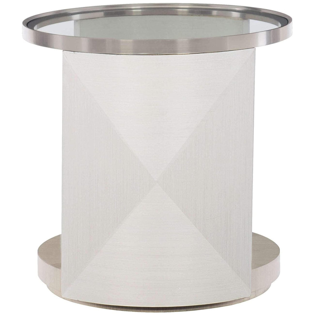 Axiom Round Chairside Table - Wide-Bernhardt-BHDT-381125-Side Tables-3-France and Son