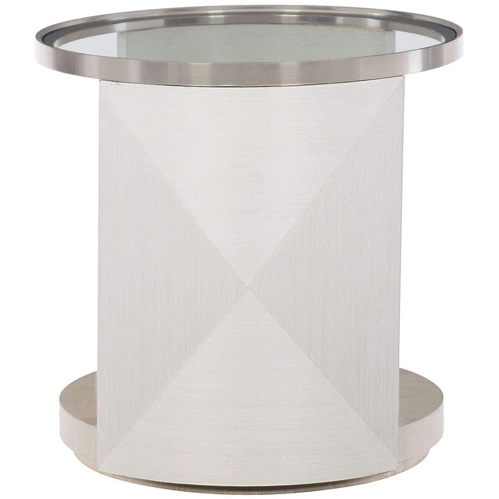 Axiom Round Chairside Table - Wide-Bernhardt-BHDT-381125-Side Tables-3-France and Son
