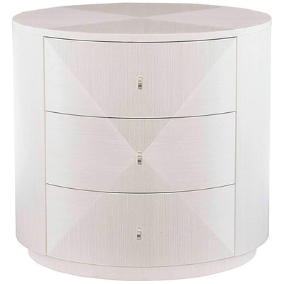 Axiom Round Chairside Table - 3 Drawer-Bernhardt-BHDT-381127-Side Tables-1-France and Son