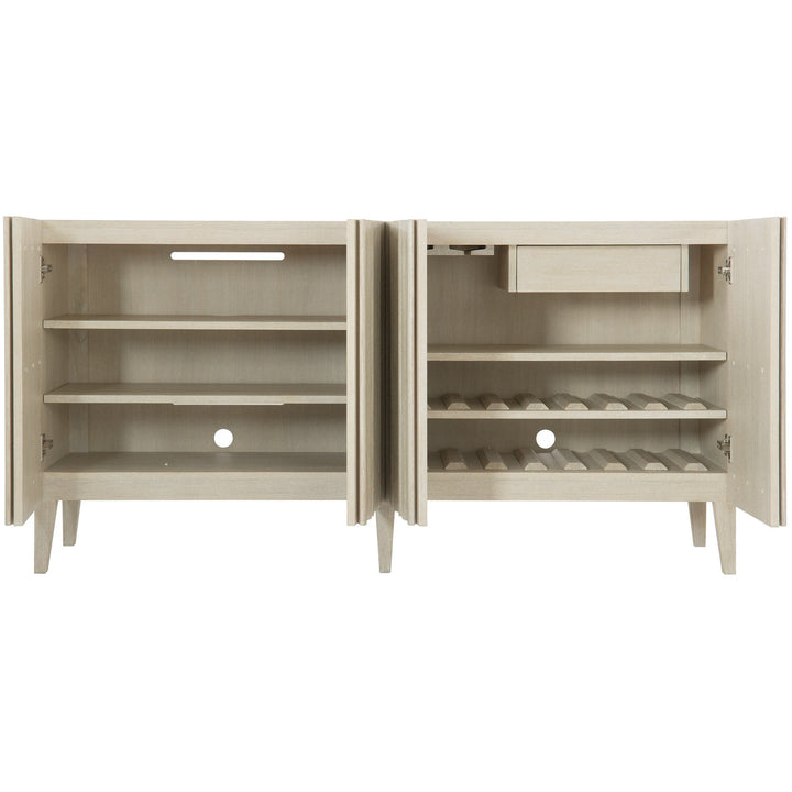 East Hampton Entertainment Console-Bernhardt-BHDT-395860-Media Storage / TV Stands-4-France and Son