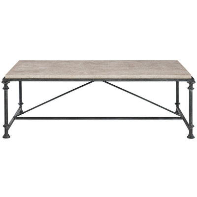 Galesbury Rectangular Metal Cocktail Table-Bernhardt-BHDT-537021-Coffee Tables-1-France and Son