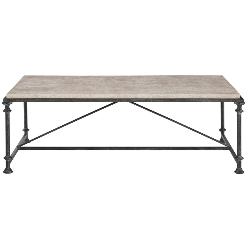 Galesbury Rectangular Metal Cocktail Table-Bernhardt-BHDT-537021-Coffee Tables-1-France and Son