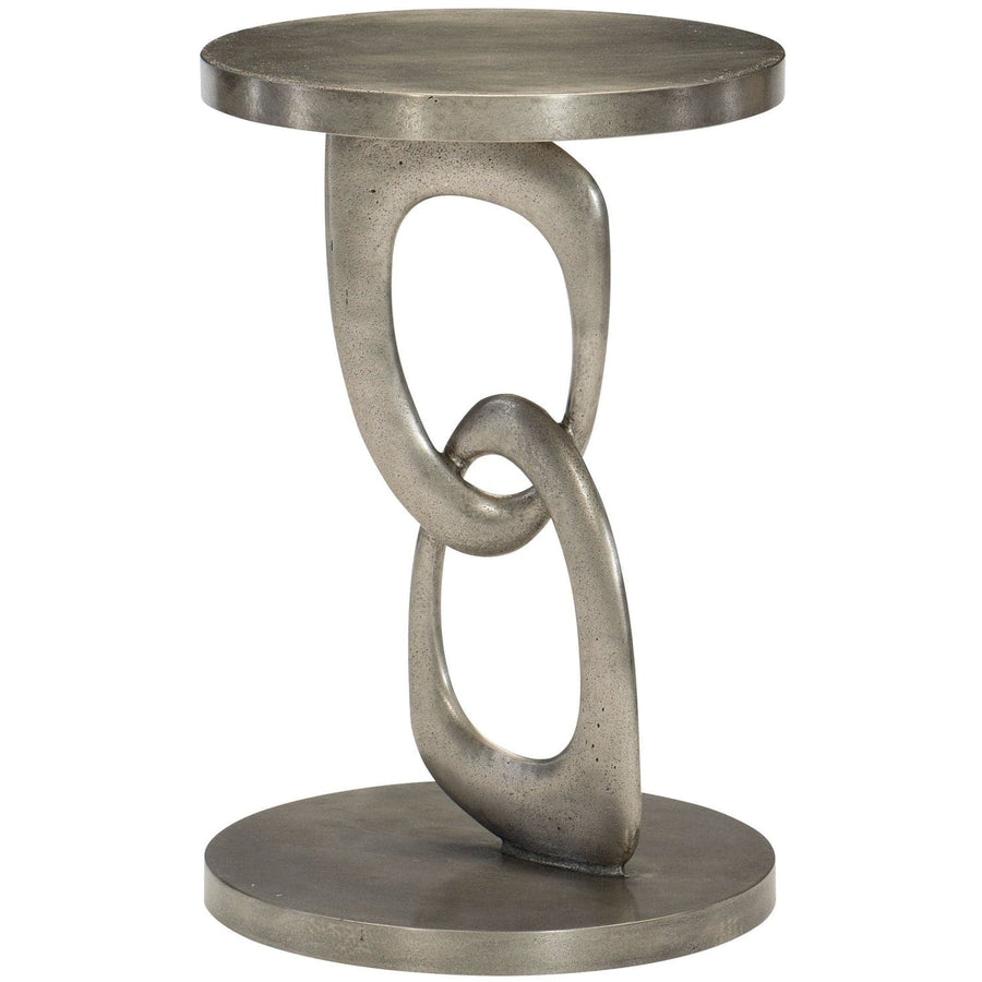 Linea Metal Round Chairside Table-Bernhardt-BHDT-384123-Side Tables-1-France and Son