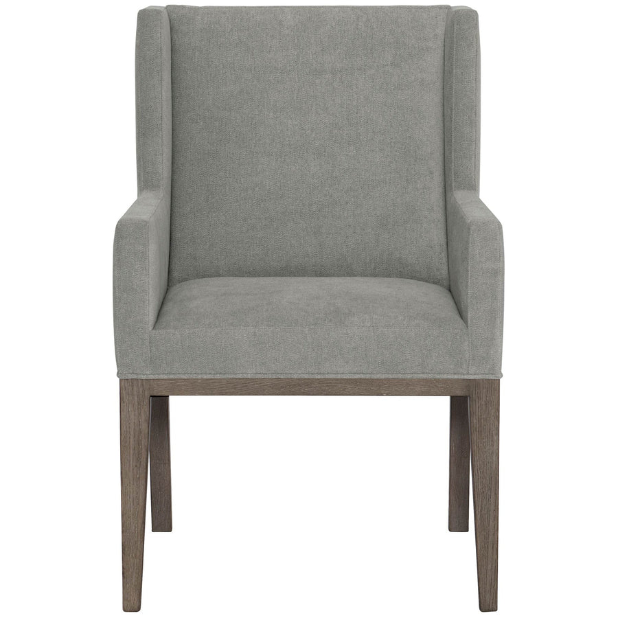 Linea Upholstered Arm Chair-Bernhardt-BHDT-384548B-Dining ChairsCerused Charcoal-1-France and Son