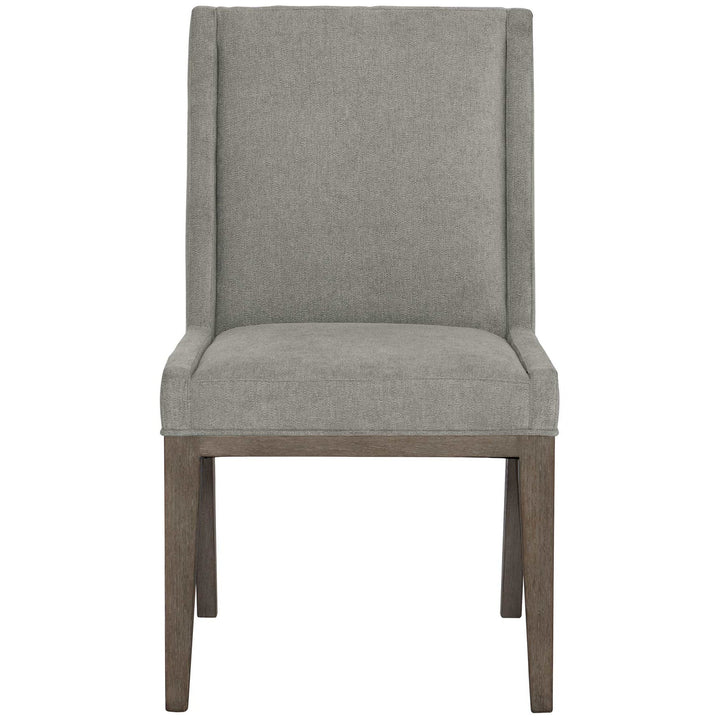 Linea Upholstered Side Chair-Bernhardt-BHDT-384X47B-Dining ChairsCerused Charcoal / Special Order-3-France and Son