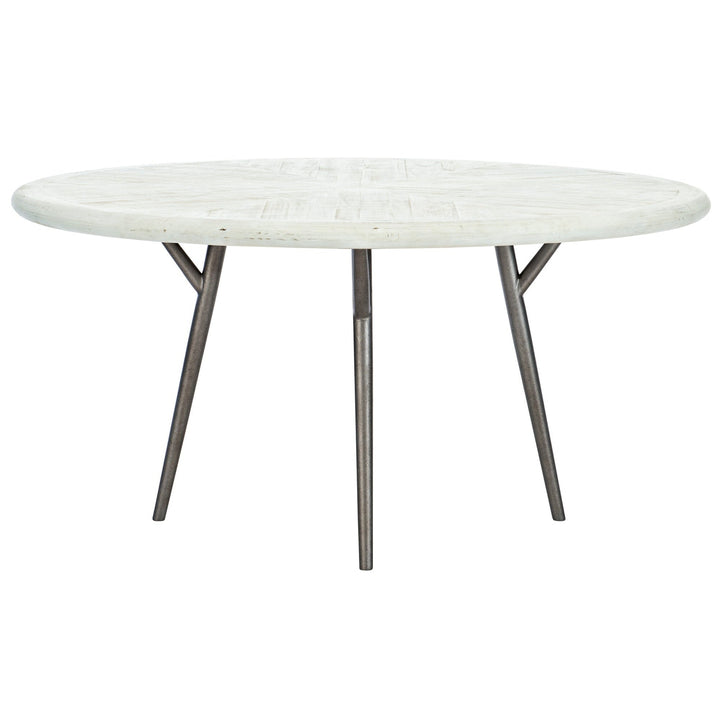 Presley Round Dining Table-Bernhardt-BHDT-398271W-Dining Tables-1-France and Son