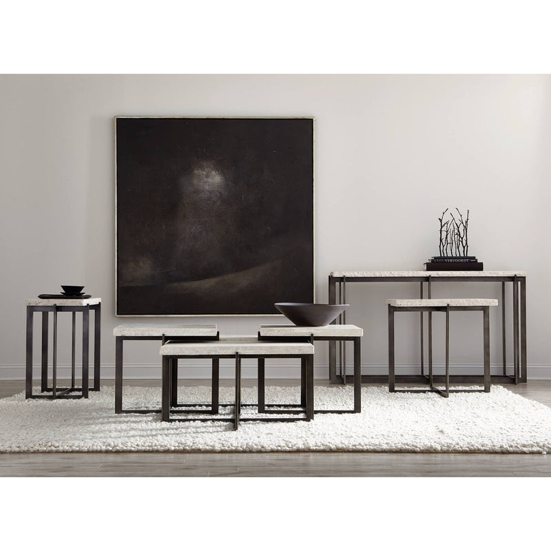 Hathaway Metal Console Table-Bernhardt-BHDT-510911-Console Tables-2-France and Son