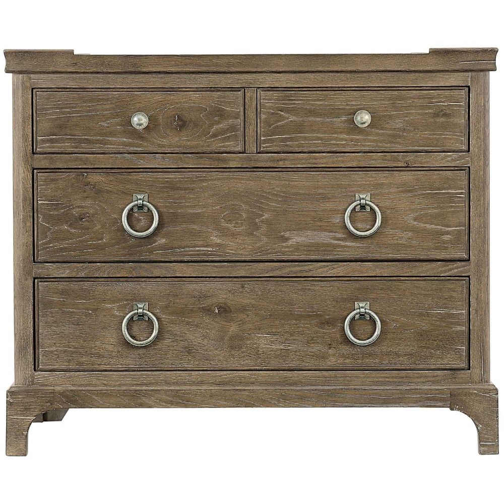 Rustic Patina Bachelor's Tall Chest-Bernhardt-BHDT-387230D-Sideboards & CredenzasPeppercorn-2-France and Son