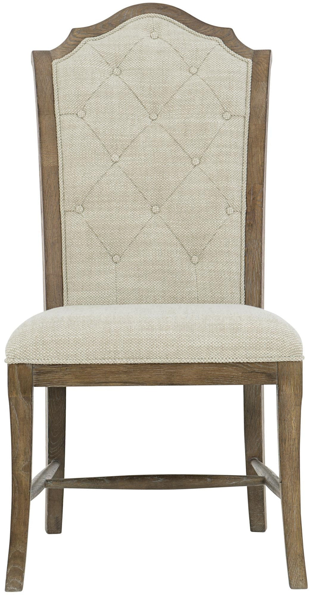 Rustic Patina Side Chair-Bernhardt-BHDT-387561D-Dining ChairsPeppercorn-2-France and Son