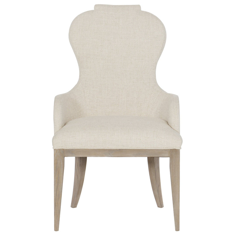 Santa Barbara Upholstered Arm Chair-Bernhardt-BHDT-385562-Dining Chairs-1-France and Son