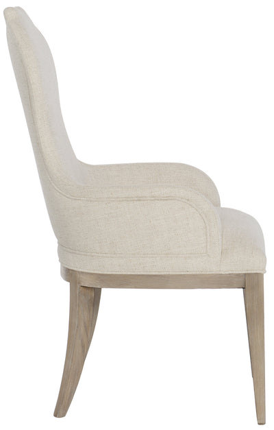 Santa Barbara Upholstered Arm Chair-Bernhardt-BHDT-385562-Dining Chairs-2-France and Son
