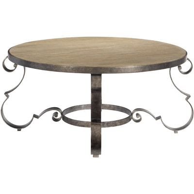 Villa Toscana Round Cocktail Table-Bernhardt-BHDT-302015-Coffee Tables-1-France and Son