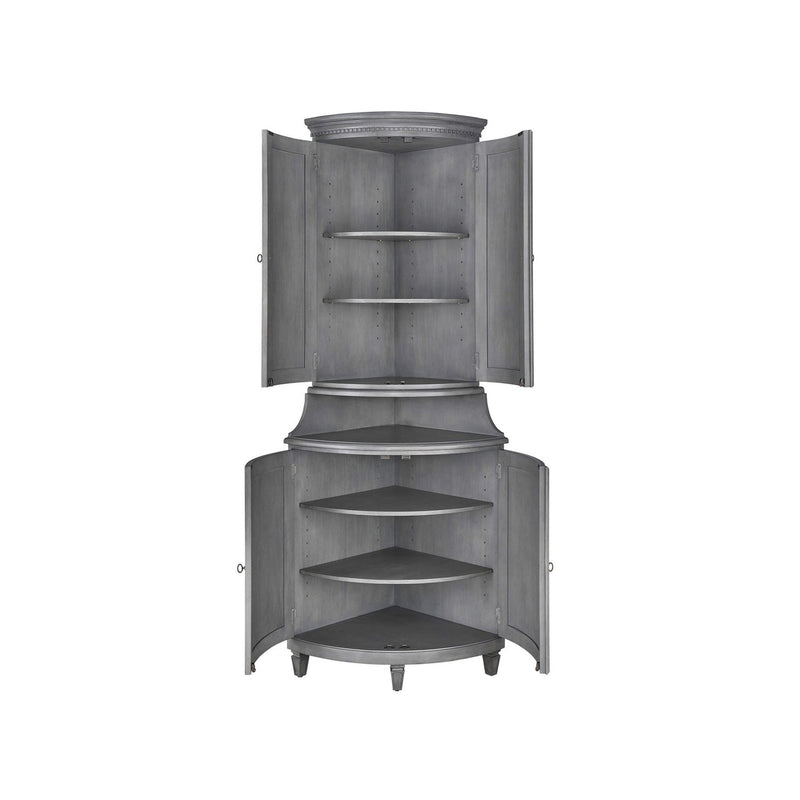 Justeene Corner Cabinet-Universal Furniture-UNIV-U178A678-Bookcases & Cabinets-4-France and Son