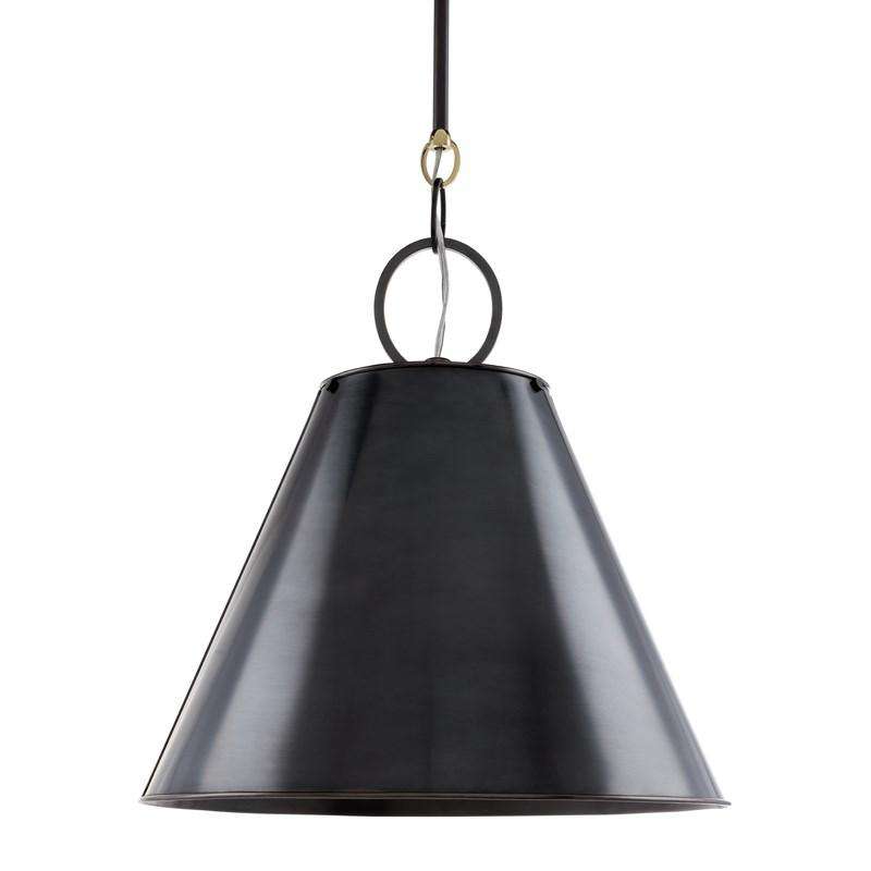 Altamont 1 Light Pendant Distressed Bronze-Hudson Valley-HVL-5618-DB-Pendants-1-France and Son