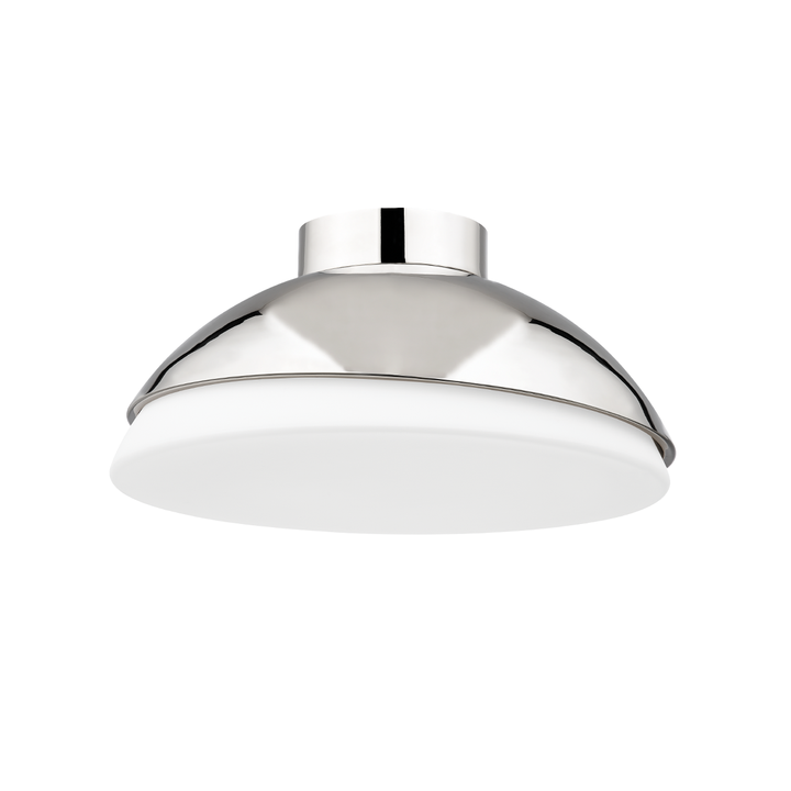 Morse 2 Light Flush Mount-Hudson Valley-HVL-6815-PN-Flush MountsPolished Nickel-3-France and Son