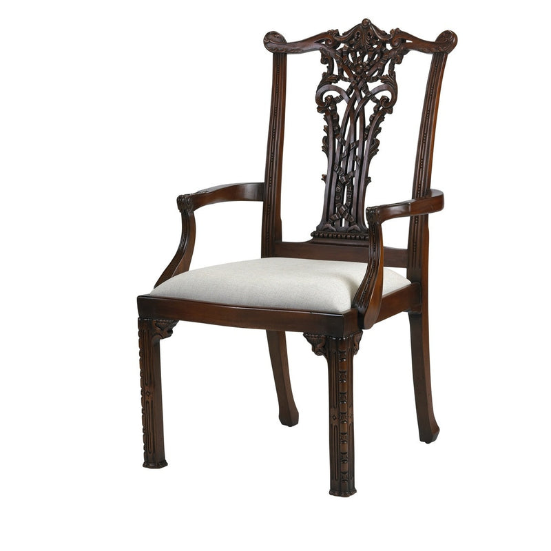 Ribbon Back Chair-Alden Parkes-ALDEN-DC-RIBB/A-CNTRY-Dining ChairsArm Chair-18th Century-1-France and Son
