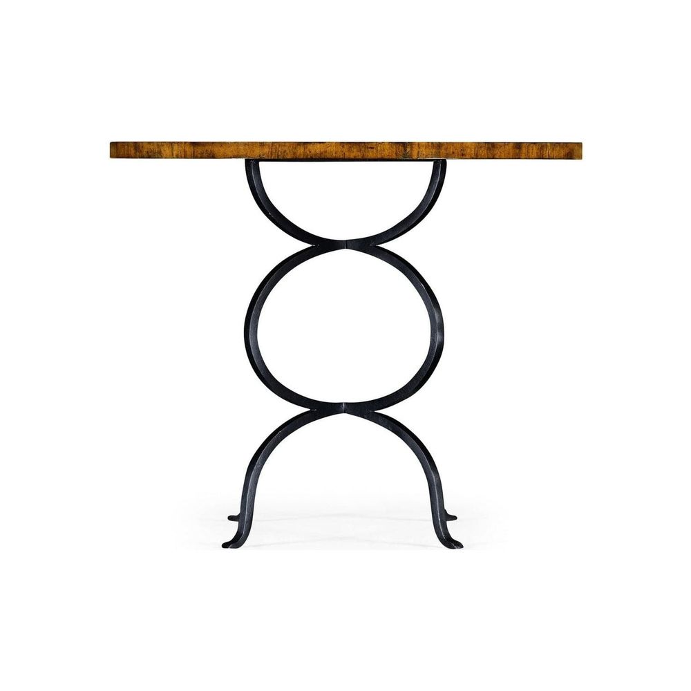 Casual Accents Bistro Round Centre Table-Jonathan Charles-JCHARLES-491045-CFW-Coffee Tables-2-France and Son