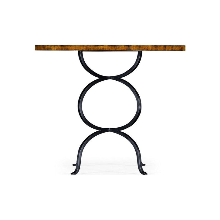 Casual Accents Bistro Round Centre Table-Jonathan Charles-JCHARLES-491045-CFW-Coffee Tables-2-France and Son