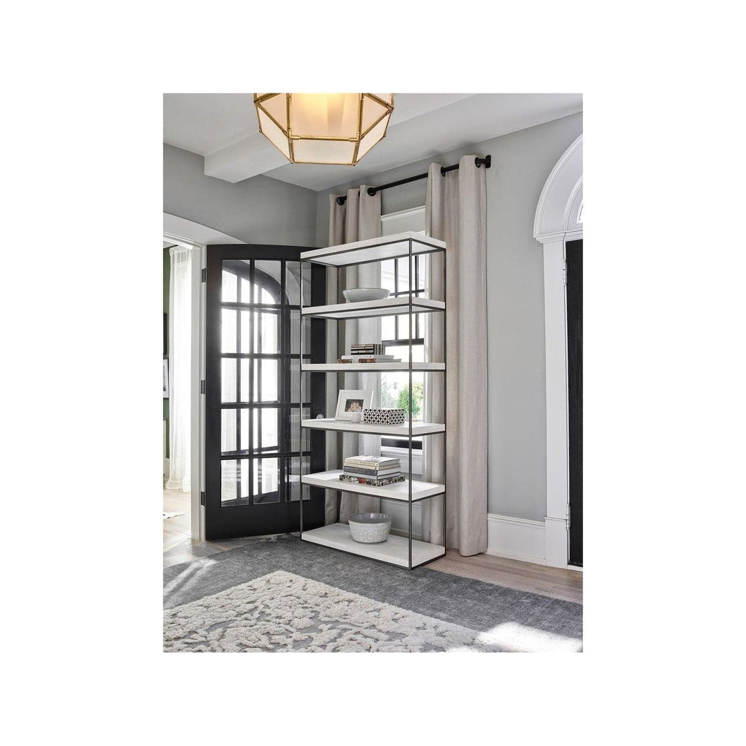 Braxton Etagere-Universal Furniture-UNIV-U011A850-Bookcases & CabinetsWhite-3-France and Son