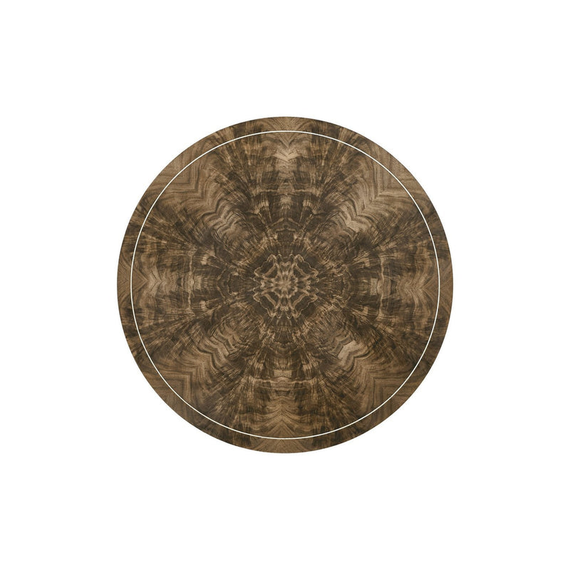Classically Styled Round Side Table-Jonathan Charles-JCHARLES-494003-MBL-Side TablesBleached Walnut-2-France and Son