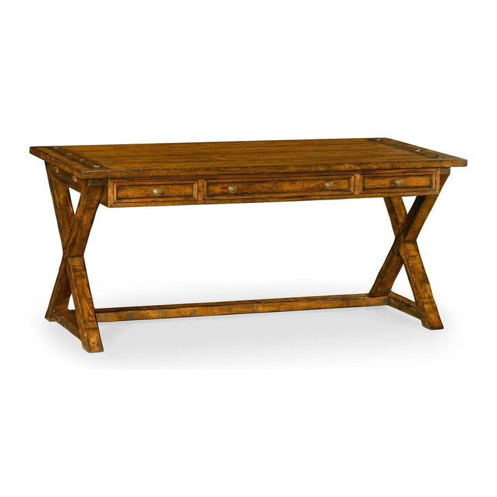 Casual Desk-Jonathan Charles-JCHARLES-491058-CFW-DesksCountry Walnut-1-France and Son