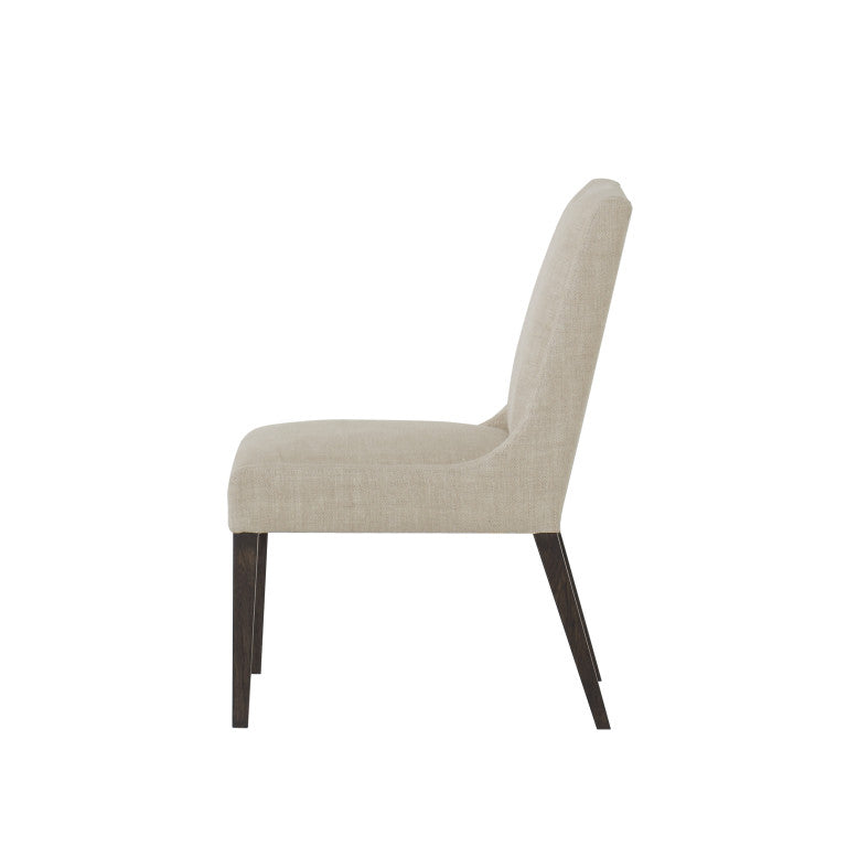 Stacey Dining Chair with Textured Linen Fabric-Sonder-FIC1729-Dining Chairs-4-France and Son