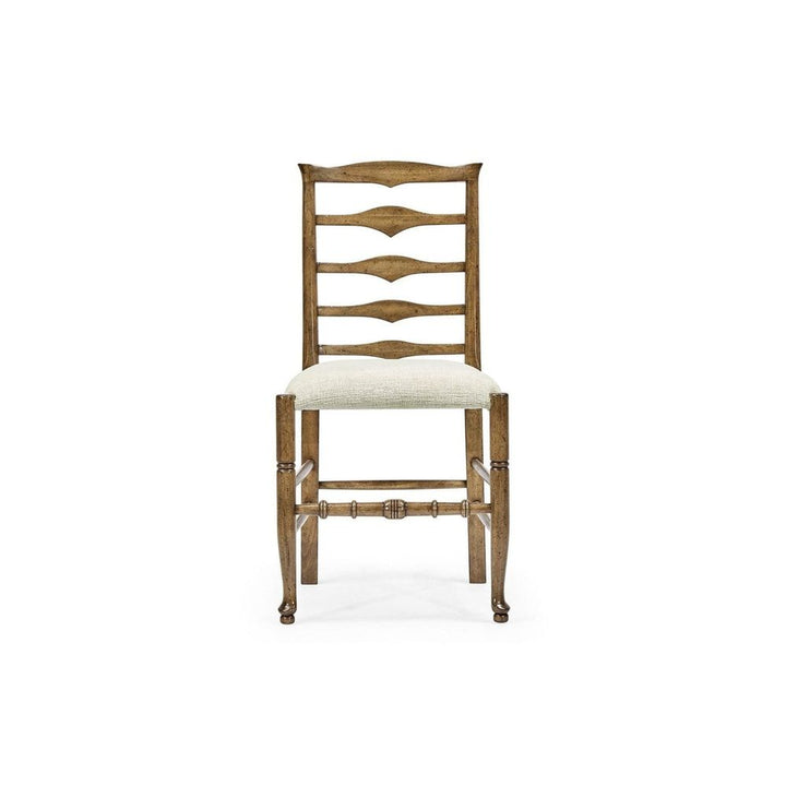 Triangular Ladderback Side Chair-Jonathan Charles-JCHARLES-492300-SC-DTM-F400-Dining Chairs-2-France and Son