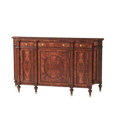 Concave Side Cabinet-Theodore Alexander-THEO-RE61003-Sideboards & Credenzas-1-France and Son