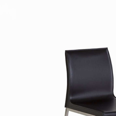 Slank Side Chair-France & Son-FJC2081BLK-Dining Chairs-2-France and Son