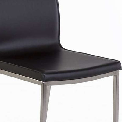 Slank Side Chair-France & Son-FJC2081BLK-Dining Chairs-3-France and Son