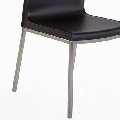 Slank Side Chair-France & Son-FJC2081BLK-Dining Chairs-4-France and Son