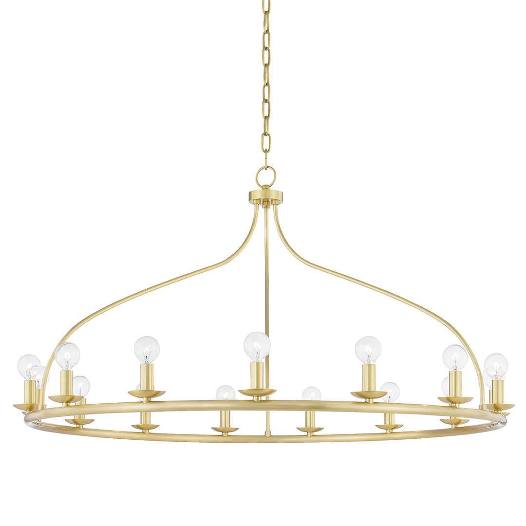 Kendra 15 Light Chandelier-Mitzi-HVL-H511815-AGB-ChandeliersAged Brass-1-France and Son