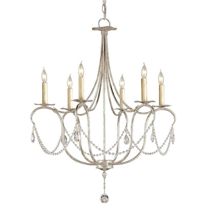 Crystal Lights Gold Chandelier-Currey-CURY-9881-ChandeliersRhine Gold-8-Light-2-France and Son