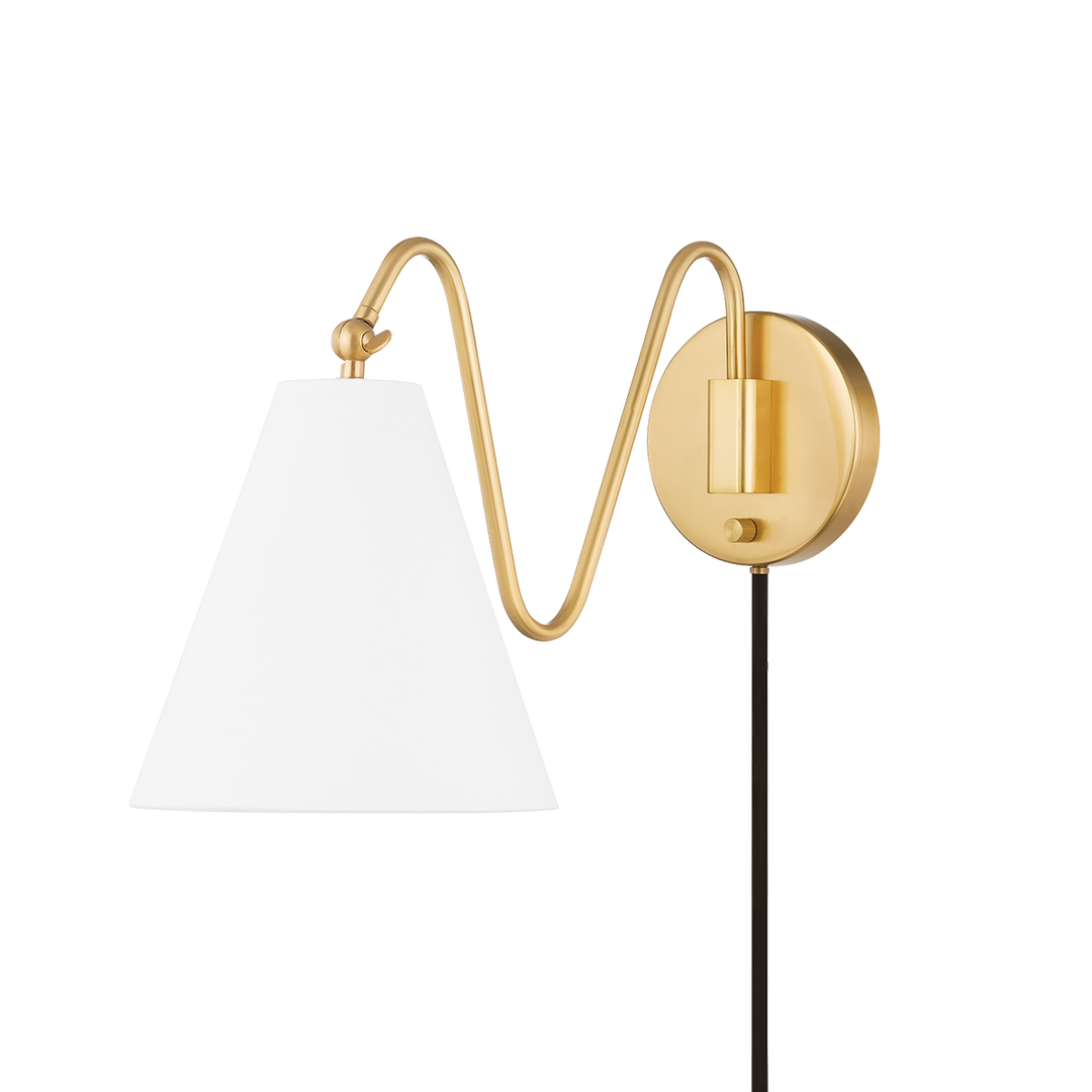 Onda 1 Light Portable Wall Sconce-Mitzi-HVL-HL699101-AGB-Table LampsAged Brass-1-France and Son