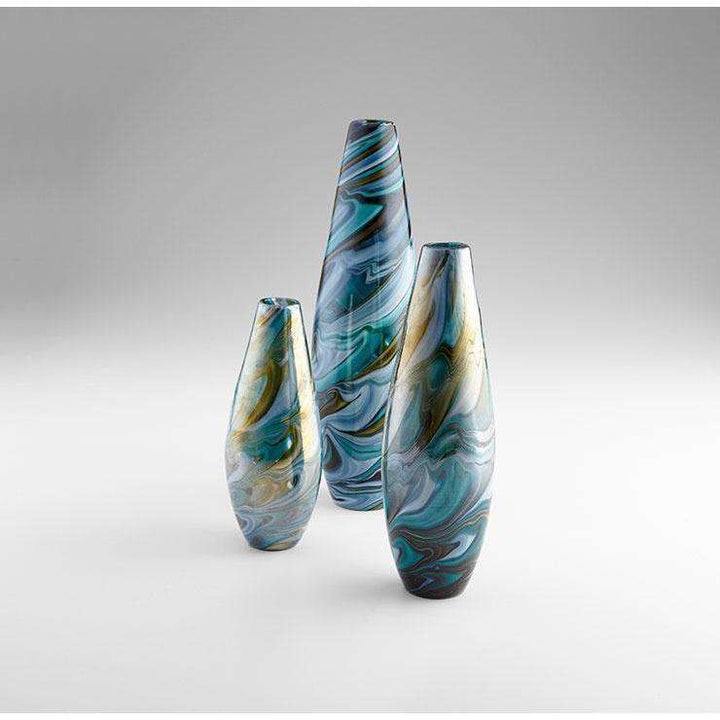 Medium Chalcedony Vase-Cyan Design-CYAN-09502-Decor-2-France and Son